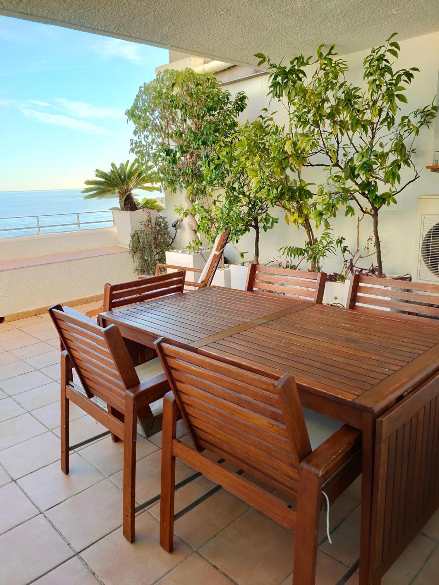 Piso En La Primera Linea Del Mar Con 2 Dormitorios เบนิดอร์ม ภายนอก รูปภาพ